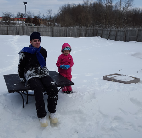 Snow Fun in January